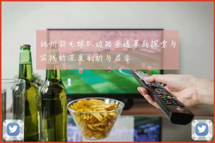 杭州羽毛球队边路渗透革新探索与实践的深度剖析与启示